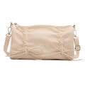 Sweet Bow Pillow Bag Women's Spring Summer 2024 New Trendy Fashion Crossbody Bag Versatile One Shoulder Armpit Bag.