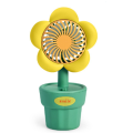 Portable USB Fan Charging Fan Portable Handheld Fan ABS Cute Style for Birthday Gifts Purple.