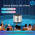 【COD+Original capacity】Mini Wireless Bluetooth Speaker HP Outdoor Portable Speaker Is Suitable for Outdoor Travel, Pool Beach. 