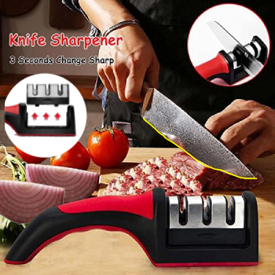 3-Stage Manual Knife Sharpener
