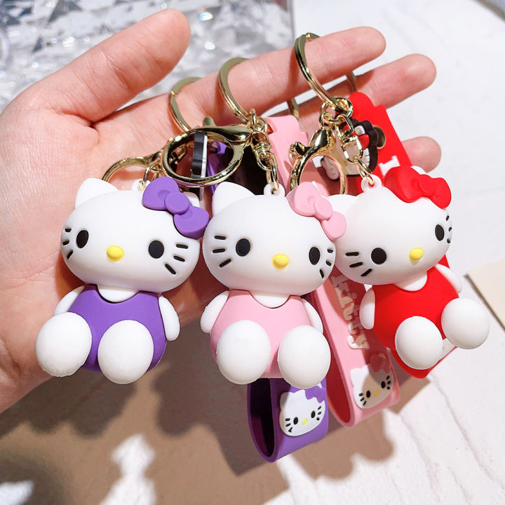 Kawaii%20Sanrio%20Hello%20Kitty%20Keychain%20Cartoon%20Doll%20Cute%20Kitty%20Pvc%20Key%20Chain%20Soft%20Rubber%20Car%20Key%20Ring%20Women%20Bag%20Pendant%20Girl%20Gift%20-%20Image%204