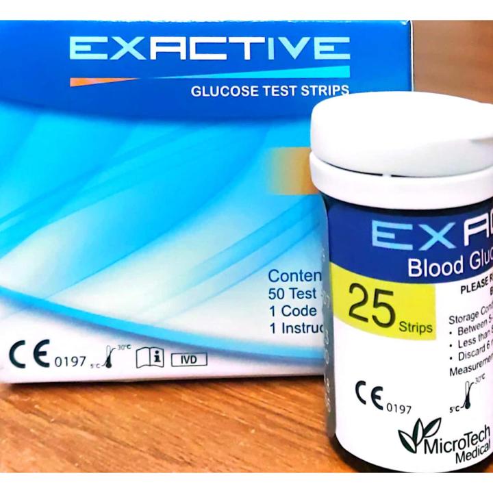 Exactive Vital 25 Pcs Test Strips