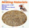 Comfortable Nest Building Materials for Birds (Sterilized & Washed) Pakhir Basha For 1 Pair Bird. 
