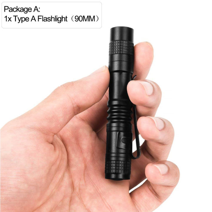Portable%20High%20Power%20Led%20Flashlights%20Mini%20Edc%20Torch%20Pocket%20Pen%20Light%20Self%20Defense%20Lanterns%20AAA%20Battery%20Flashlight%20Camping%20Fishing%20-%20Image%207