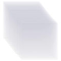 20Pcs Clear Mylar Stencil Sheets 12 inch Blank Stencil Material Sheets,for Compatible Cricut & Silhouette Cutting.