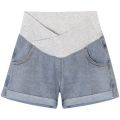 Maternity Pants Summer Outer Wear Large Size Fashionable New Denim Thin Small Shorts for Pregnant Women Summer Maternity Clothes. 