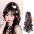Synthetic Claw Clip Ponytail Hair Extensions Short Curly Natural Tail False Hair For Women Horse Tail Highlights Hair Claw Bayline. 