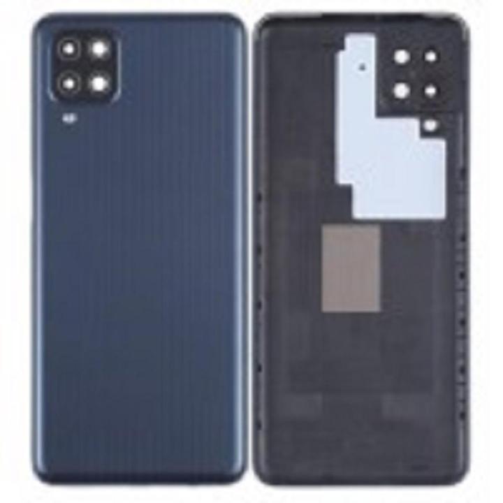 Samsung Galaxy M12 Polycarbonate Plastic Casing Back Shell Back  Panel Battery Cover Back Door Back Replacement Part with Button