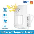 WiFi Smart Life Infrared Passive Detection Security Alarm System Detector Remote Work Alexa Sound Alarm Tuya PIR Motion Sensor. 