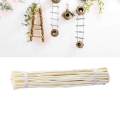50x Sticks Wood Twigs for DIY Crafts Miniature Garden Card Making 20cm White.