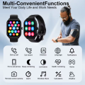 2025 New Origina H9 Max Smartwatch Dial To Answer Calls Calorie Tracking Heart Rate Blood Oxygen Monitoring Bluetooth SmartWatch.