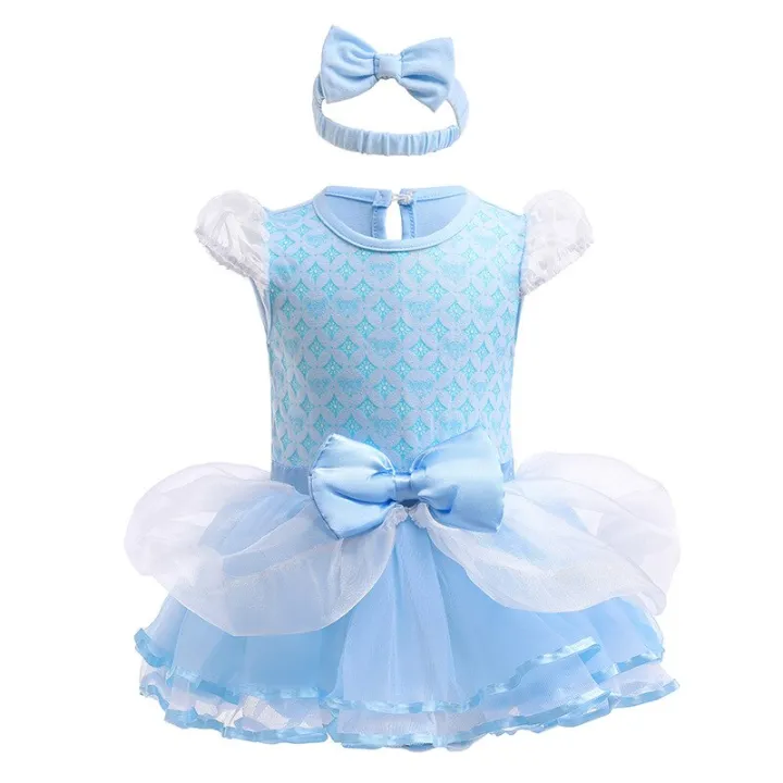 Baby%20Girl%20Romper%20Dress%20With%20Headband%20Elsa%20Tris%20Fairy%20Belle%20Mermaid%20Snowwhite%20Girl%20Clothes%20Size%203-18M%20Cute%20Design%20Infant%20Dress%20-%20Image%205