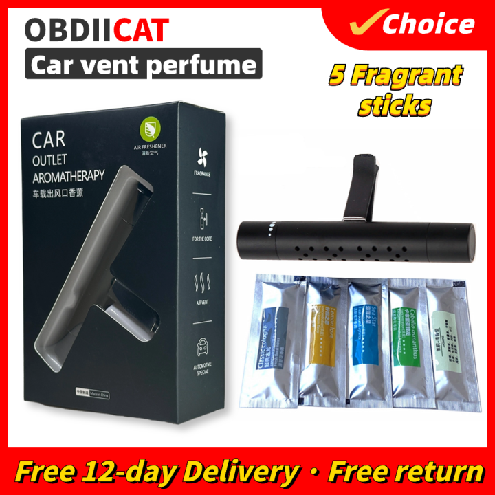 Car Air Freshener Solid Air Outlet Fragrance Clip Solid Colognes