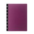2pcs A5 Leather Cover for Disc Ring Binding Notebooks Planner Mushroom Hole Planner Binder Notebook Covers Office Accessories.