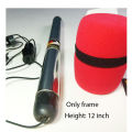 DB Frame for Boya M1 Clip microphone with Red foam (Only frame not microphone). 