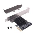 PCIe to SATA 3.0 6G SSD Adapter PCI-E PCI Express X1 Controller. 