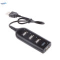 4X 4-port USB hub 2.0 splitter adapter cable. 