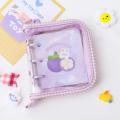 Kawaii Zipper Kpop Photocards Binder Mini Photo card Holder Idol Pictures Collect Book Album Journal Notebook School Stationery.