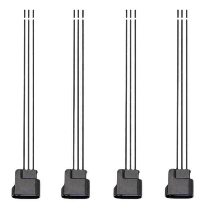 8Pcs Ignition Coil Harness Connector Wiring Fits for Honda Accord Odyssey Pilot Ridgeline CR-V Civic