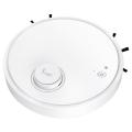 Automatic Vacuum Cleaner Robot 3-In-1 Smart Wireless Sweeping Dry Wet Cleaning Machine Charging Intelligent Vacuum Cleaner Home-White.