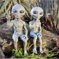 Amazon Alien Resin Decorations Alien Outdoor Garden Dwarf Statue Ornament Decoration Alien New. 