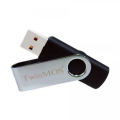 Twinmos M3 64GB USB 3.1 Gen 1 Metal body Silver Pen Drive. 