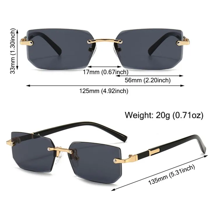 Retro%20UV400%20Protection%20Rimless%20Rectangle%20Sunglasses%20Y2K%20Shades%20Frameless%20Sun%20Glasses%20for%20Women%20&%20Men%20-%20Image%203