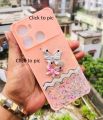 Ladies Cover For Itel P40 Back Cover Soft Phone Case For Itel P40 Flower Glitter Bling Soft Full Stars Phone Case.