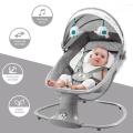 Deluxe Multi-Functional Remote Control Bassinet New born to Toddlers Bouncer with Vibration Rattles - 18 kg. 