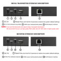 HXSJ HW-YD120 HDMI Extender over TCP IP FUll HD 1080P via UTP STP Cat5/5e/Cat6 by Rj45 120M HDMI Transmitter Receiver HDMI splitter.
