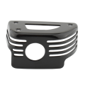 Motorcycle Rear Brake Fluid Reservoir Cap Cover Guard Protector for R18 Classic Transcontinental R18B (Black) 1 Piece Parts Accessories. 