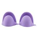 2 Pcs Grip Oven Pot Holder Silicone Glove. 