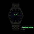 LouisWill Men Travel Fashion Watch Quartz Steel Strip Watches 30m Waterproof Luxury Luminous Business Wristwatches Outdoor Exercise. 