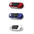 2 in 1 Mini MP3 Player Support 32G TF Card Small Flash Drive LCD Music Player with 3 5mm Audio Jack Home School Blue.