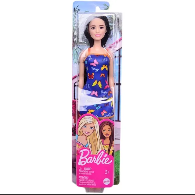Barbie%20T7439%20Brand%20Entry%20Doll%20Asst%20%20%20Barbie%20Doll%20(11.5%20inches)%20with%20Colorful%20Butterfly%20Logo%20Print%20Red%20Dress%20&%20Strappy%20Heels,%20Great%20Gift%20for%20Ages%203%20Years%20Old%20&%20Up%20-%20Image%208