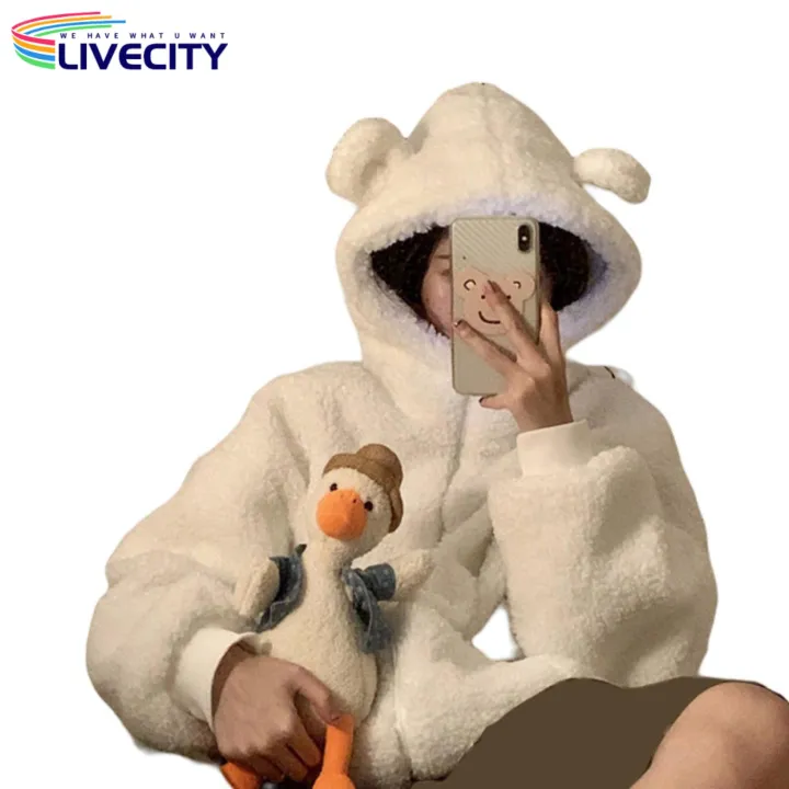 Imitation%20Lambswool%20Outerwear%20Zipper%20Closure%20Fall%20Winter%20Thickened%20Plush%20Cardigan%20Jacket%20-%20Image%209