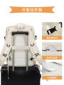 Backpack Women's Short-Distance Travel Bag Original Large Capacity High-End School Bag out Travel Bag Men. 