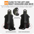 Backpack Outdoor Sport Bags Chest Pack Travel Bag Rechargeable Bag Mens Chest Bag Shoulder Bags Men Bags.