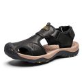 Brand New Summer Leather Outdoor Men's Shoes Men Sandals For Male Casual Shoes Men Beach Sandals Fashion Sneakers 38-46.
