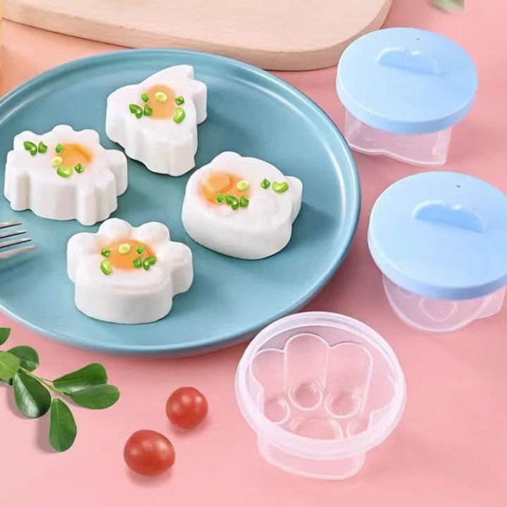 【Pre-order】 1pcs Cute Egg Cooker Tools Egg Mold Maker Non-stick Plastic Egg Boiler Poacher Dounp