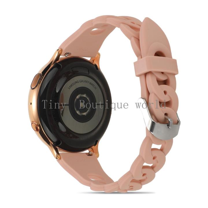 22mm 20mm Silicone strap For Samsung Active 2 40mm 44mm Samsung Galaxy Watch 3 41mm 45mm Samsung Gear S3 Samsung watch 42/46mm Huawei Watch 3/GT2 Carbon Fiber Pattern Bracelet For Amazfit GTR/Stratos(not including watch)