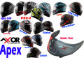 AXOR APEX PURPLE HELMET VISOR.