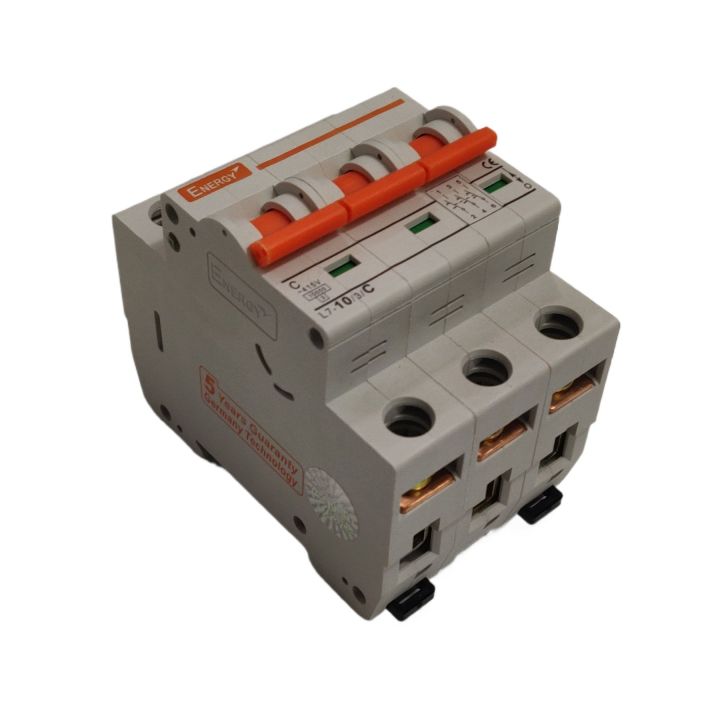 Energy MCB TP 40A 10kA Miniature Circuit Breaker Three Pole 3P