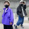 Kids Jackets for Boys Outdoor Jacket Children Casual Coat Boy Ski-wear Baby Loose Top Clothing Spring Autumn 4 6 8 10 12.