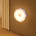 Motion Sensor LED Rechargeable Night Light Wireless Energy-saving LED Body Induction Lamp Bedroom Washroom. 