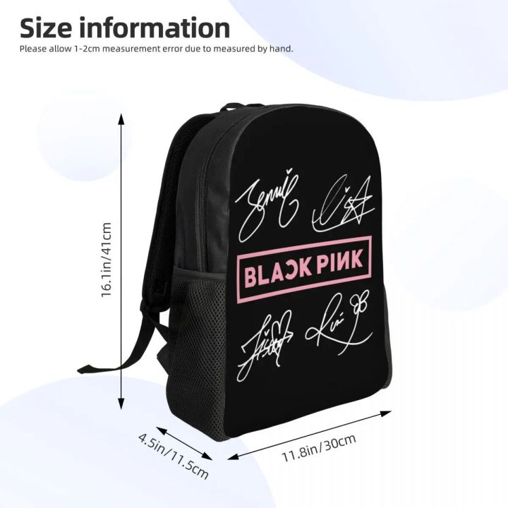 Kpop%20Jennie%20Black-Pink%20Travel%20Laptop%20Backpack%20Bookbag%20Casual%20Daypack%20College%20School%20Computer%20Bag%20for%20Women%20Men%20-%20Image%204