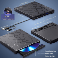 External CD/DVD Drive Player, USB 3.0 CD/DVD-ROM +/-RW CD Burner. 