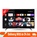 Sony Plus 50" 4K SMART ANDROID voice control TV. 