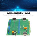 Game Multi for JAMMA Switch, PCB 2 in 1 for JAMMA PC Board for Games.