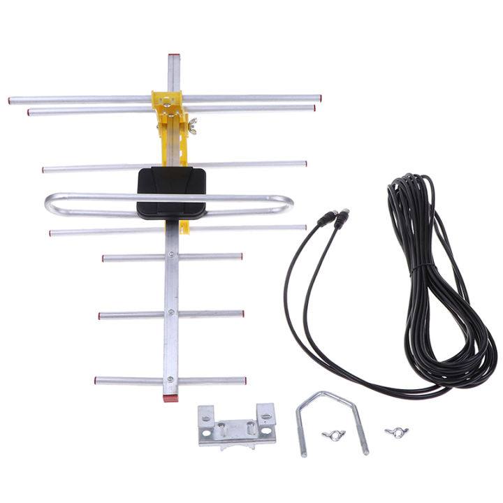 Outdoor%20100Mile%20Amplified%208%20Yagi%20Antenna%20HD%20TV%2010dB%20Long%20Range%20UHF/VHF/FM%20HDTV%20Demoo%20-%20Image%206